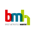 Logo Brest Métropole Habitat